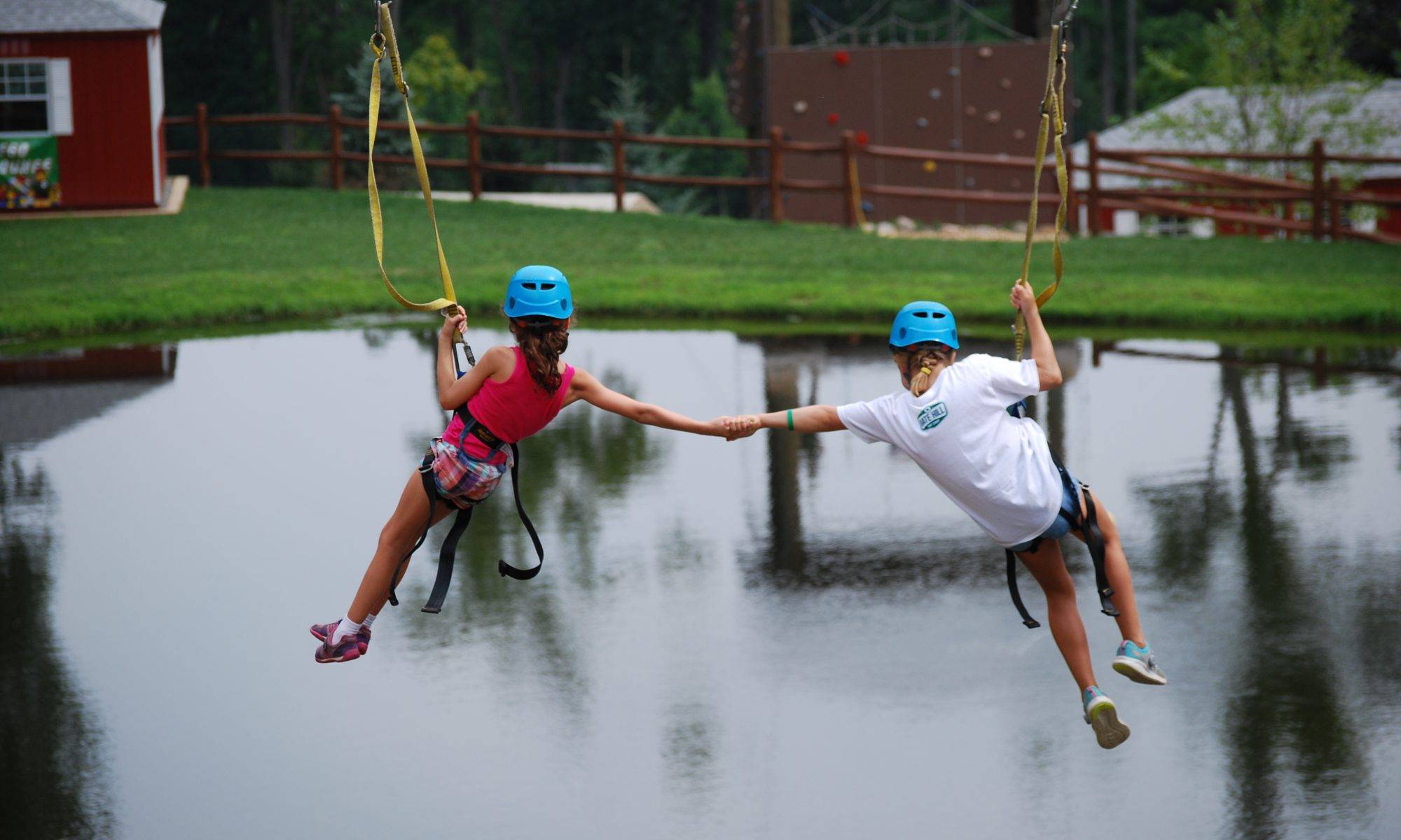 gate hill day camp zip line